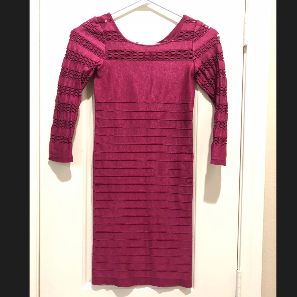 Bebe Dress - P/S, Magenta, Never Worn